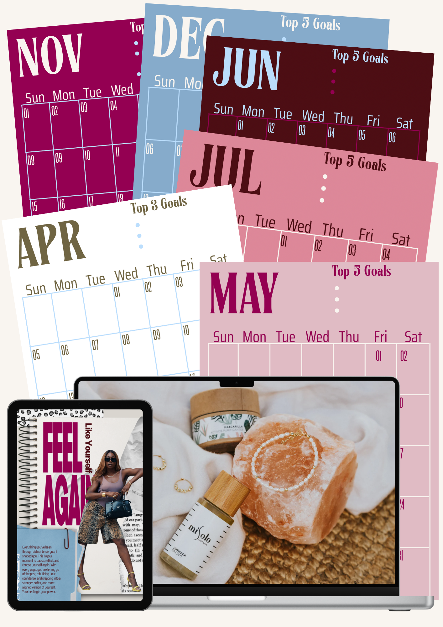 Get things done productive calendar