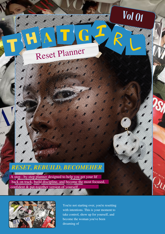 That girl reset planner