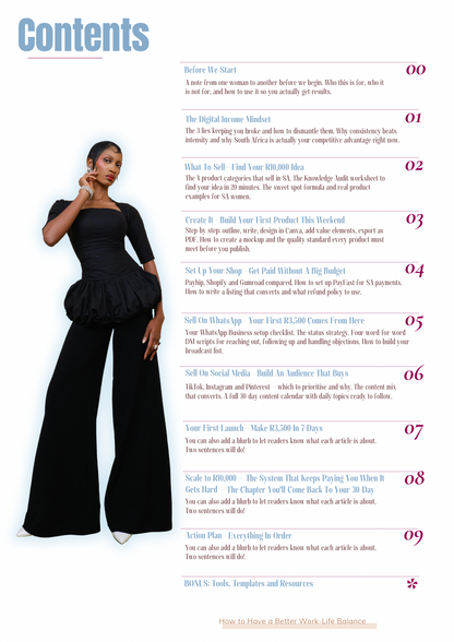 The Breakthrough Blueprint | Build a Digital Income From Nothing as a South African Woman