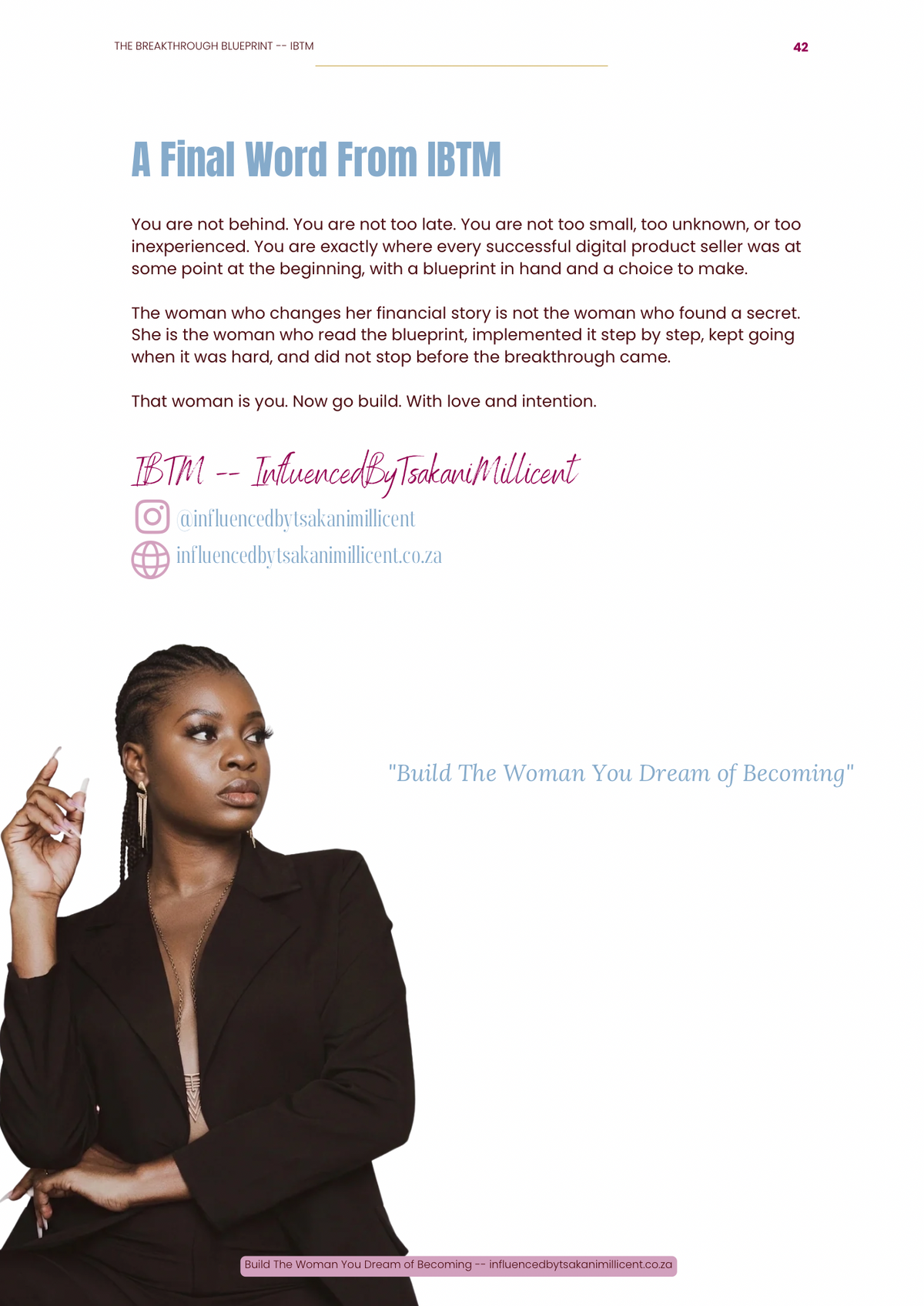 The Breakthrough Blueprint | Build a Digital Income From Nothing as a South African Woman