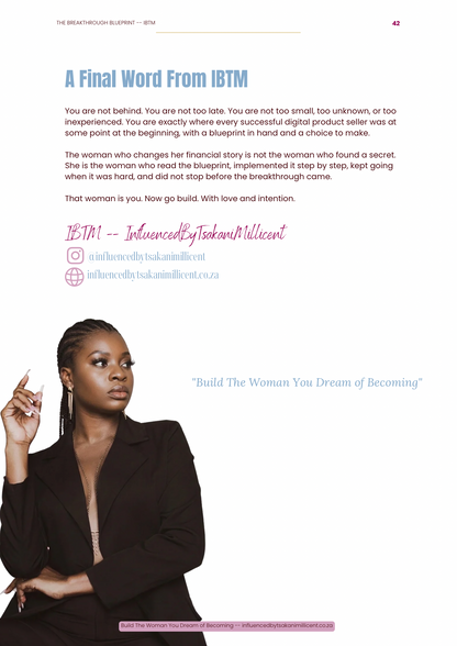 The Breakthrough Blueprint | Build a Digital Income From Nothing as a South African Woman
